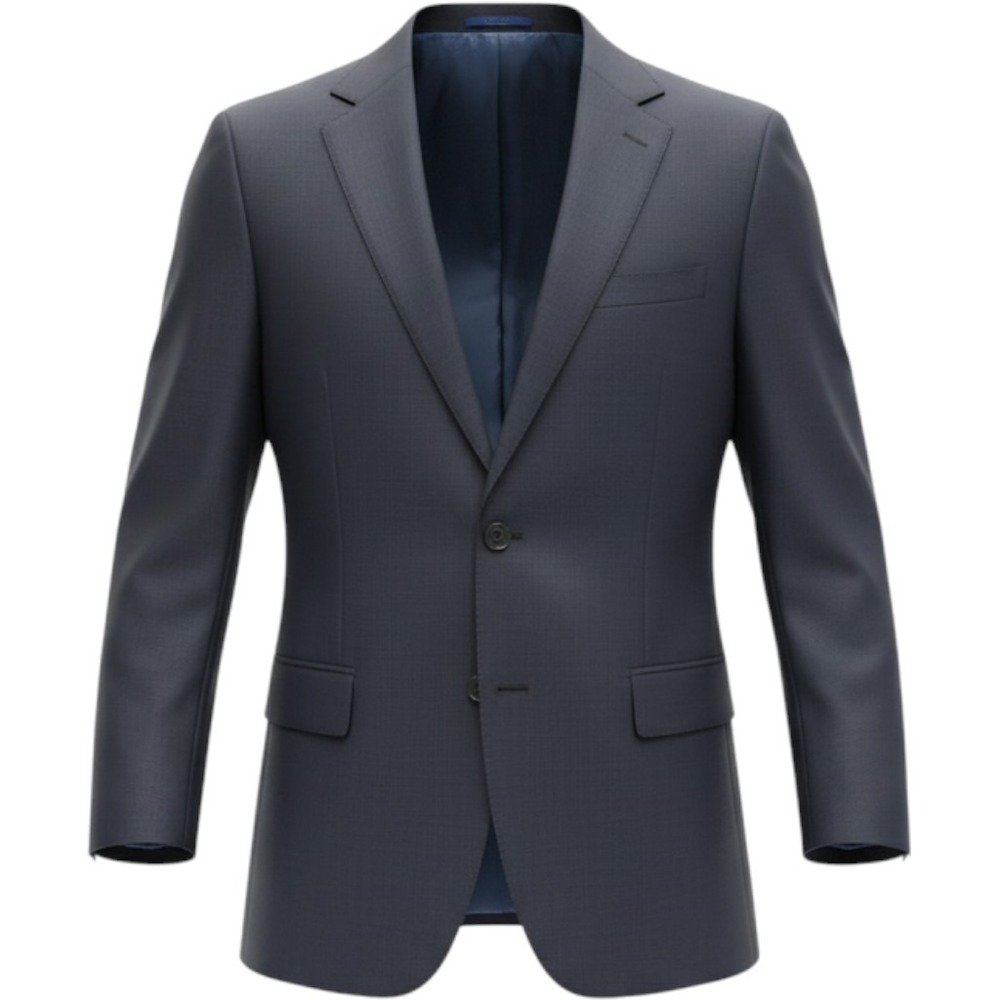 Joseph Bach Sartoriale Milano Navy Wool Cashmere Super 150s Blazer 54 L 44R